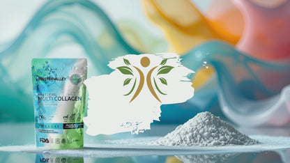 Kollagen Pulver – Hyaluronsäure | Collagen Hydrolysat | Für Haut, Haare, Nägel & Gelenke